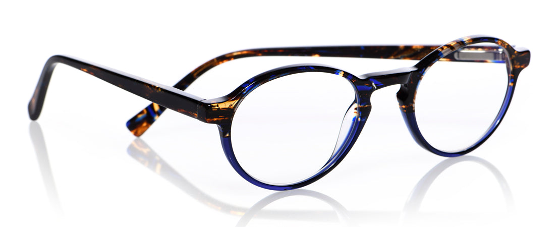 Blue Light Blocking Glasses for Screen Time & Sleep - Wide Frame Anti-Blue Light Computer Glasses for Men & Women - Reduce Eye Strain for Gaming, Work & Night Use