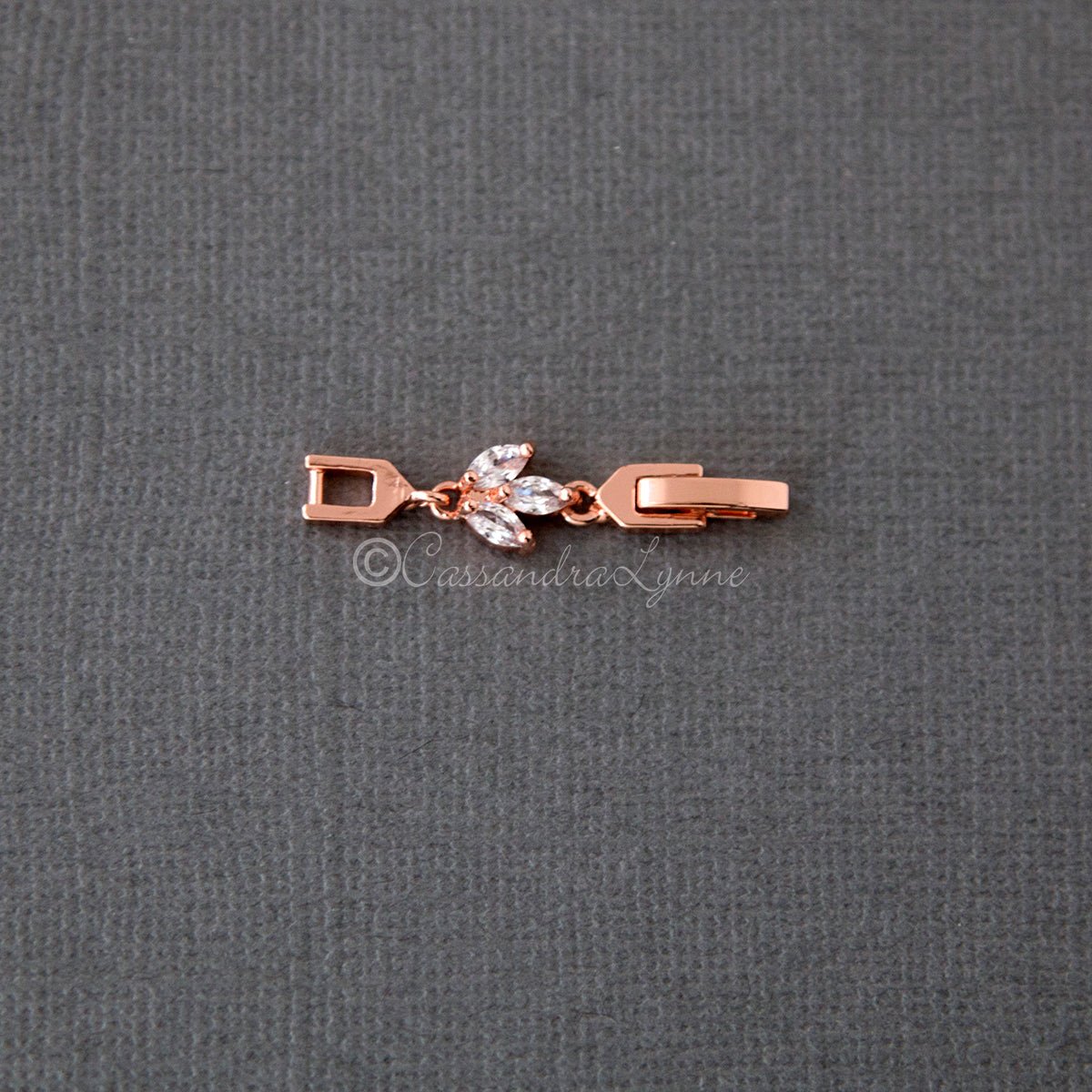 CZ Bracelet Necklace Extender Chain - Adjustable Jewelry Extender for Necklaces & Bracelets - Perfect for Layering, Custom Fit & Jewelry Repair
