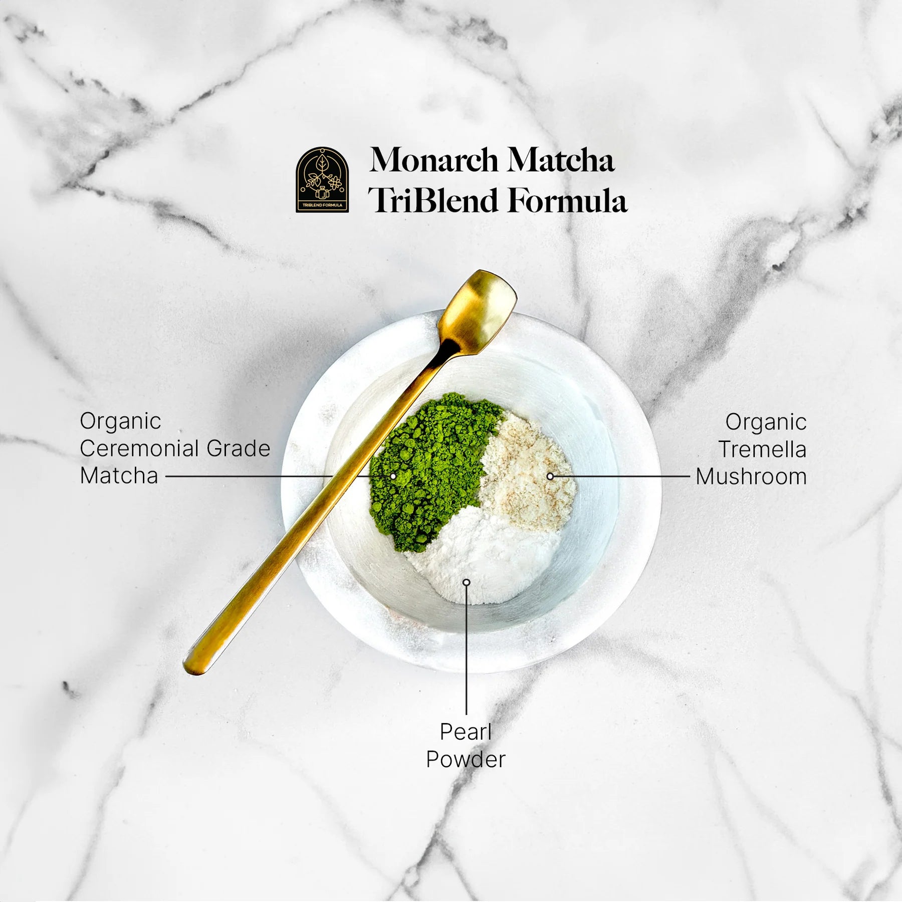 Premium Organic Monarch Matcha Green Tea Powder - Ceremonial Grade for Smoothies, Lattes & Baking | Antioxidant-Rich Superfood for Energy & Focus