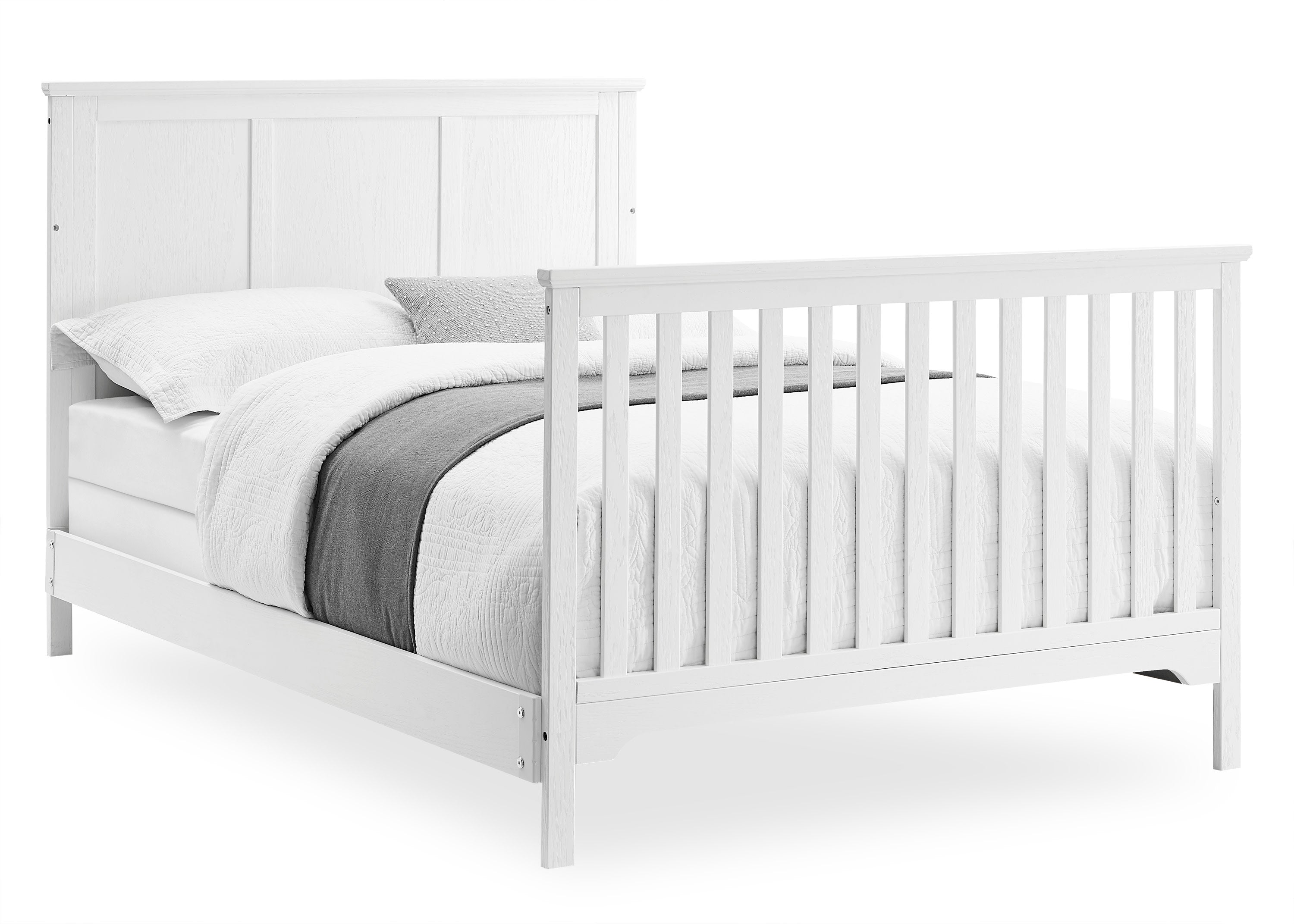 Sweet Beginnings Sage Flat Top 6-in-1 Convertible Baby Crib - Nursery Furniture for Newborn to Toddler | Perfect for Modern Nursery, Bedroom & Daycare