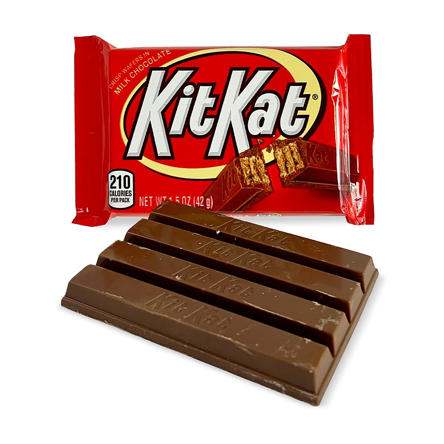 Hershey Kit Kat Original Milk Chocolate Candy Bars - 36 Count Bulk Box - Perfect for Parties, Halloween, Christmas & Office Snacks