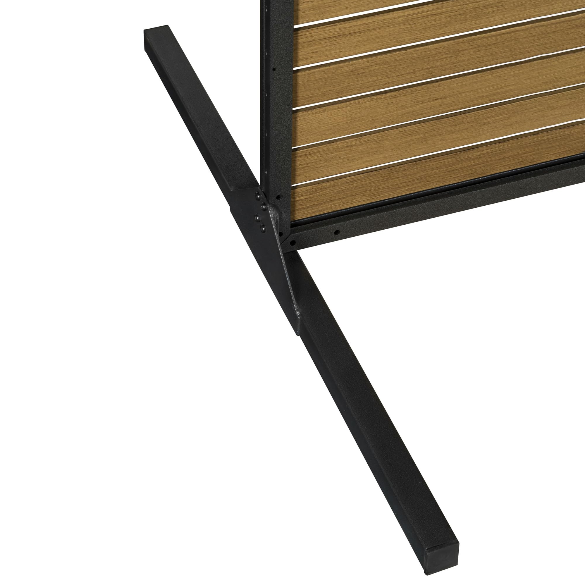 Sojag 099-9167528 Outdoor Privacy Screen and Slat Panel Wall - Woodlike Finish for Patio, Deck, and Garden Privacy Protection | Weather-Resistant & Durable Design
