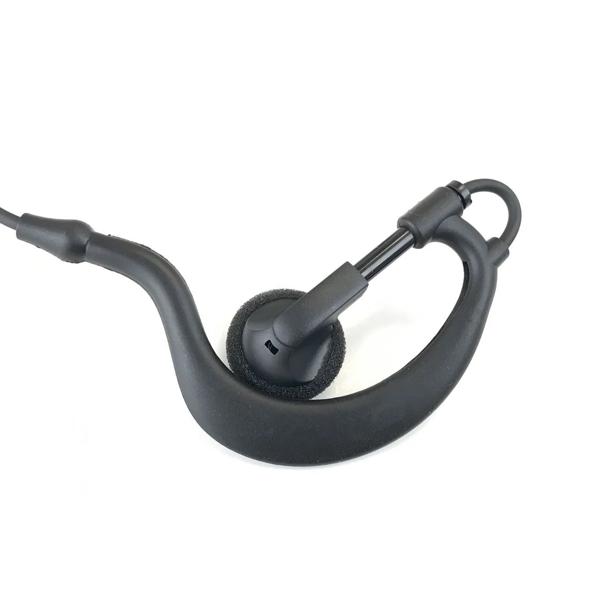 Motorola WADN4190B Flexible Over-the-Ear Headset - Lightweight Single-Sided Receive-Only Earpiece for RSM Radios | Perfect for Security, Retail & Customer Service Professionals