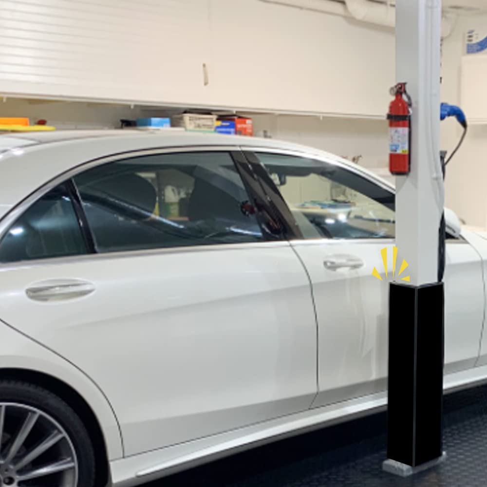Garage Wall Protector Foam Corner Guards - Heavy Duty Edge Bumper for Car Parking Safety | Impact Protection for Garage Walls & Vehicle Doors | Perfect for Home Garages, Parking Lots & Commercial Spaces