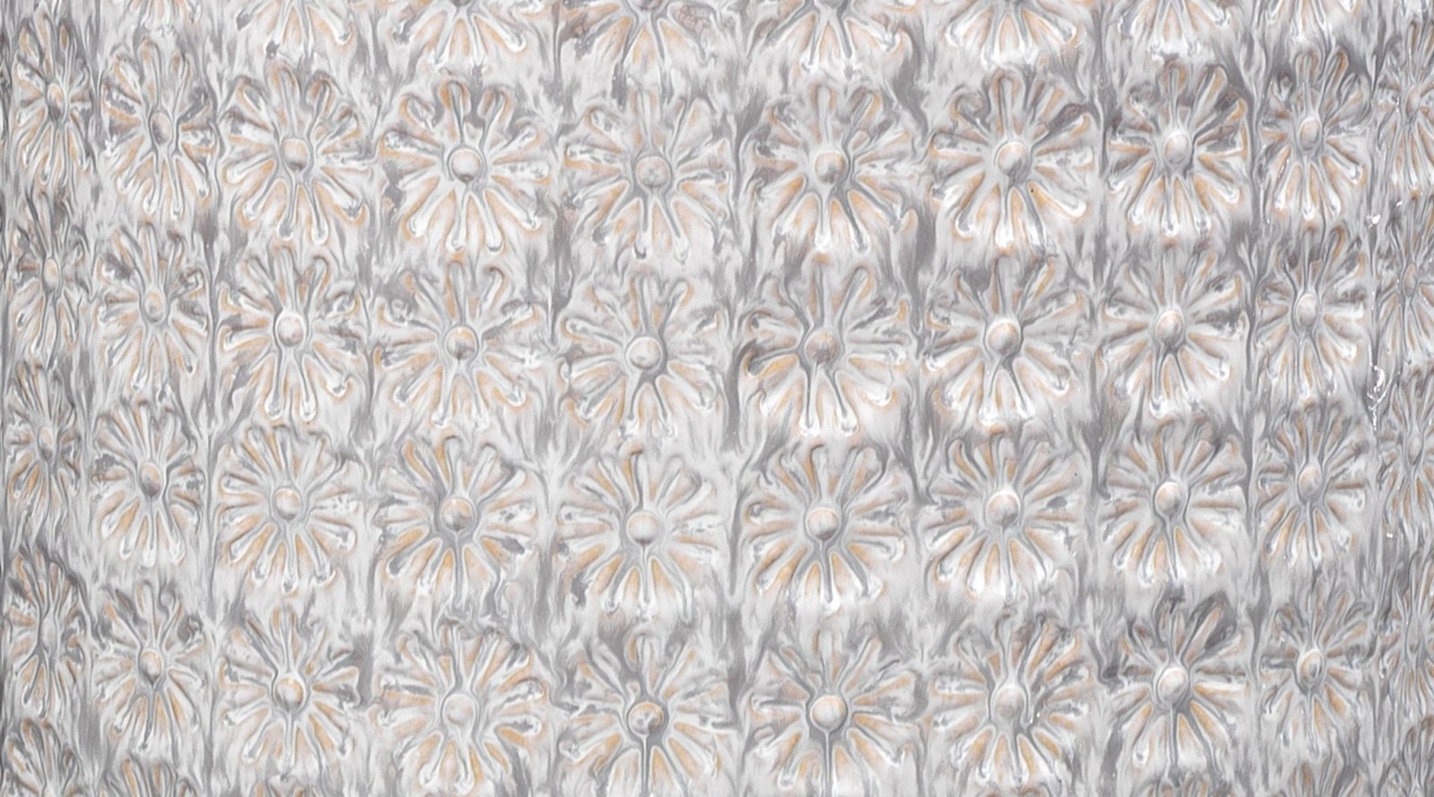 Wildflower Side Table in Cream - Elegant Accent Table for Living Room, Bedroom & Office Decor