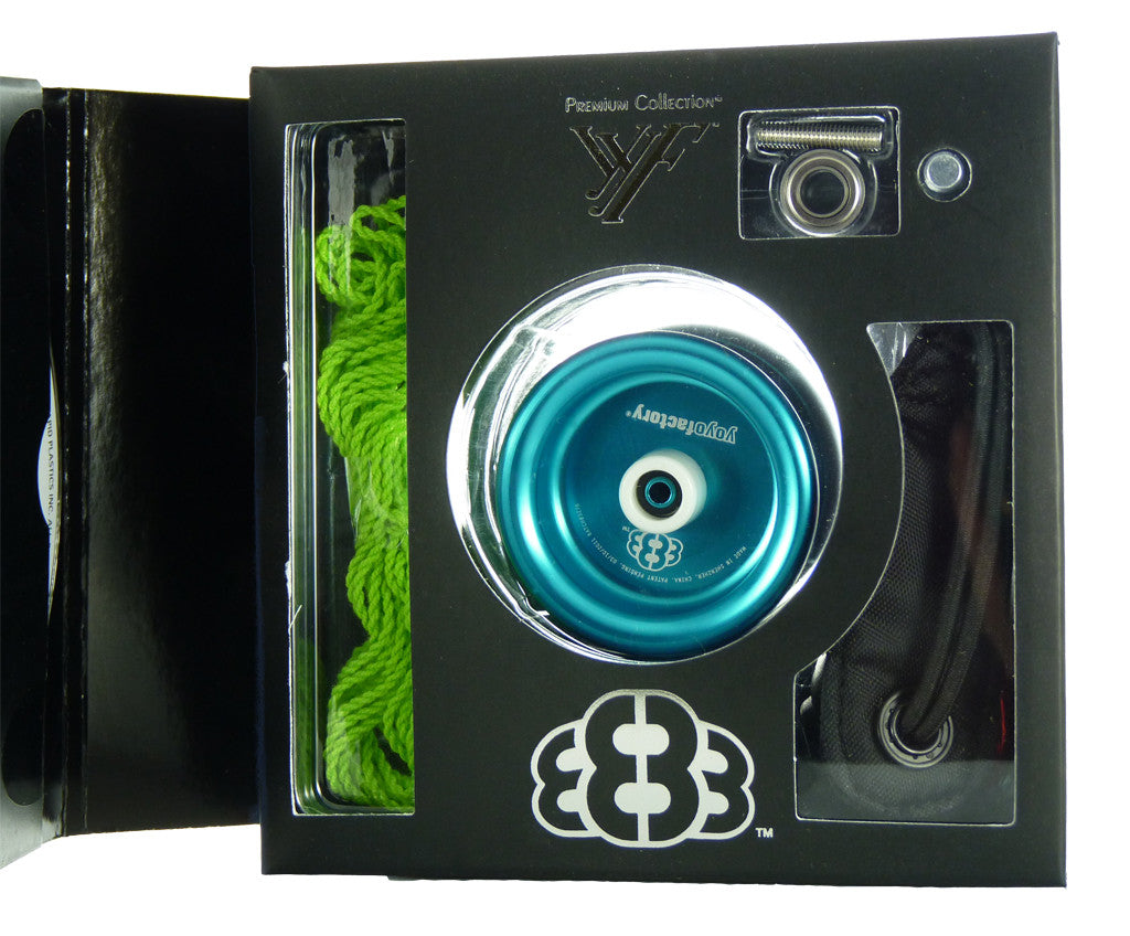 YoYoFactory 888x Professional Yo-Yo Set - High Performance Metal Yoyo for Beginners & Advanced Players - Perfect for Tricks, Competitions & Stress Relief