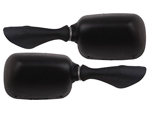 2-Pack Motorcycle Side Mirrors - Left & Right Rear View Mirrors for Suzuki GSX1300R Hayabusa (1997-2004) - Fairing Mount Replacement Parts - Enhances Safety & Visibility for Highway and Street Riding