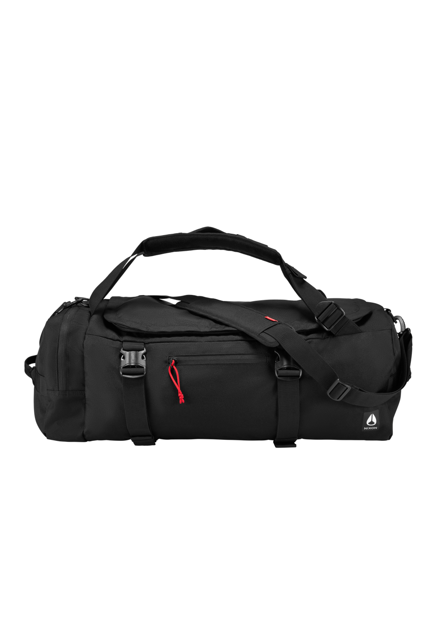 Escape 60L Duffel II Black - Large Travel Duffel Bag for Gym, Camping & Weekend Trips - Water-Resistant Durable Carry-On Luggage
