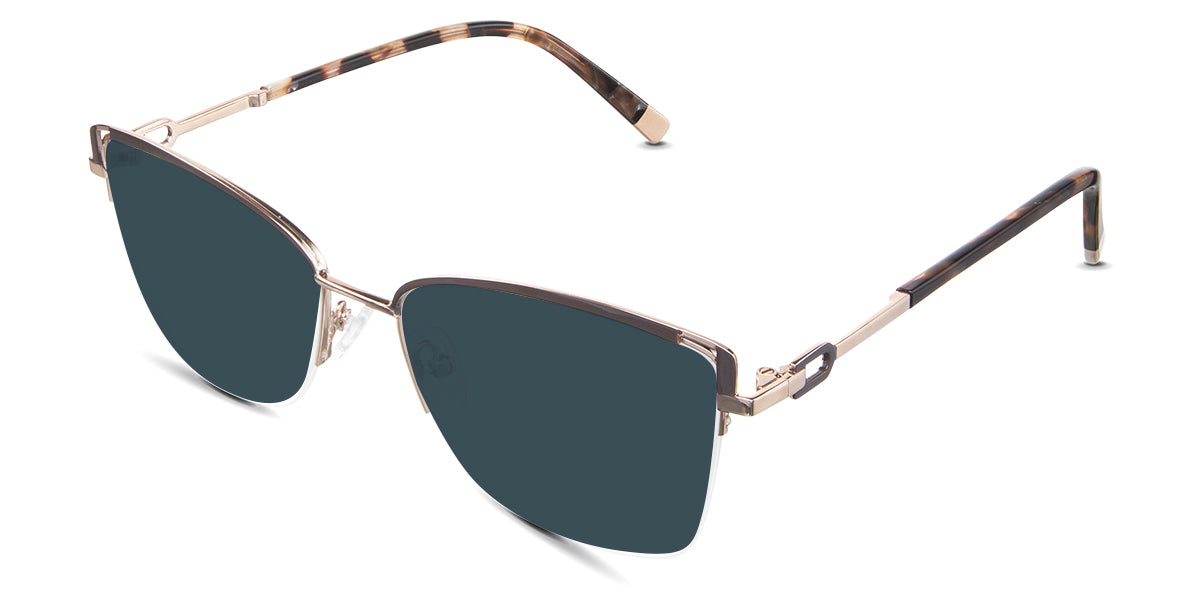 Phoebe Women's Prescription Sunglasses - UV Protection, Polarized Lenses, Stylish Frames for Driving, Outdoor Activities & Fashion