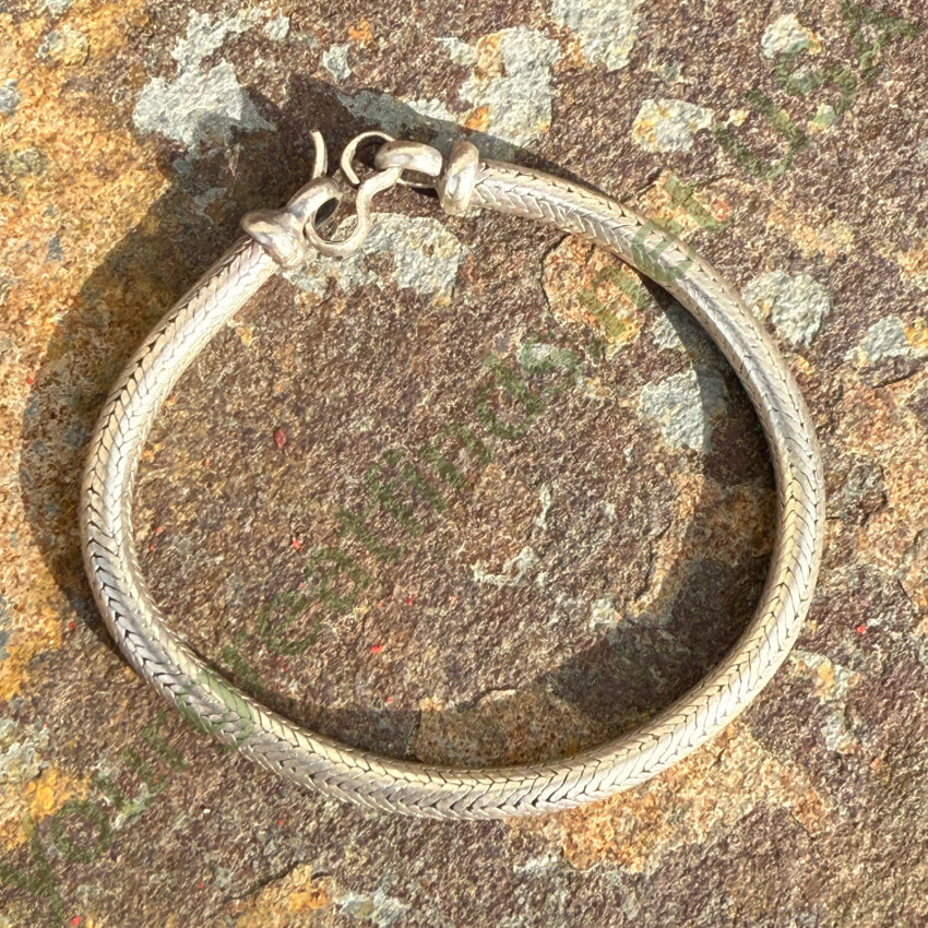 Premium Sterling Silver Bracelet - Heavy Gauge Snake Chain for Women | Elegant Jewelry Gift for Birthday, Anniversary & Special Occasions