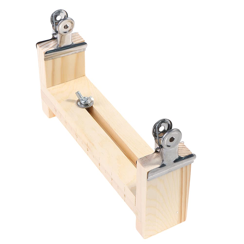 Kekafu Adjustable Wooden Jig Bracelet Maker Kit - DIY Paracord Bracelet & Safety Lanyard Weaver Tool for Wristbands, Survival Gear & Outdoor Activities - Perfect for Camping, Hiking and Crafting Projects