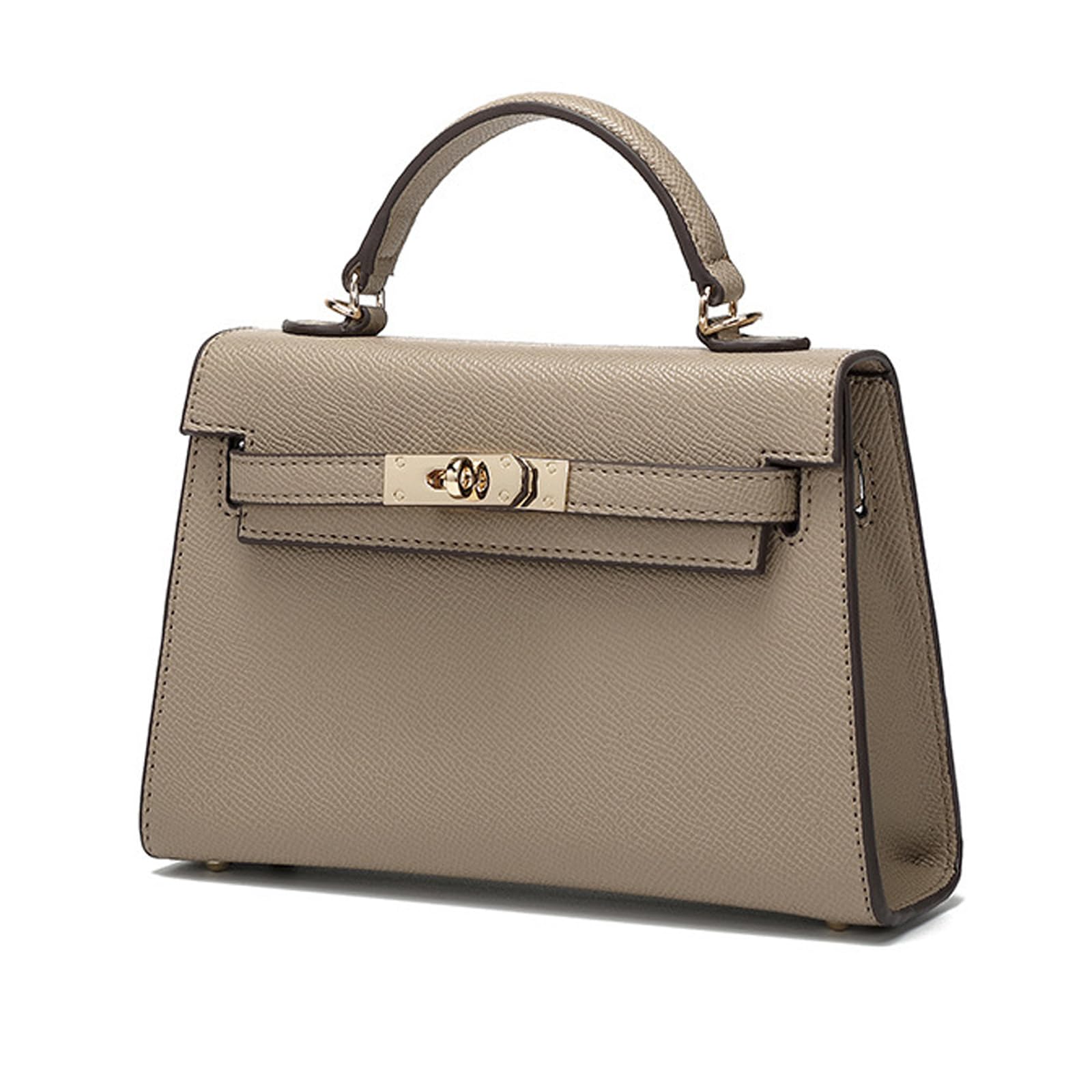 Women's Mini Leather Satchel Bag - 9