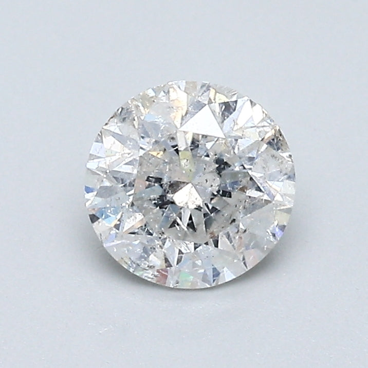 0.73 Carat Round Brilliant Diamond Ring - G Color I3 Clarity - Perfect for Engagement, Wedding & Anniversary Gifts
