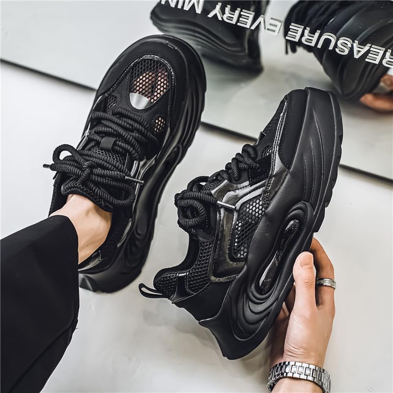 GSIGUL Men's Running Shoes - Lightweight Tennis Walking Shoes for Men, Breathable Athletic Gym Sneakers, Fashion Casual Wear - Perfect for Jogging, Workouts & Daily Walking