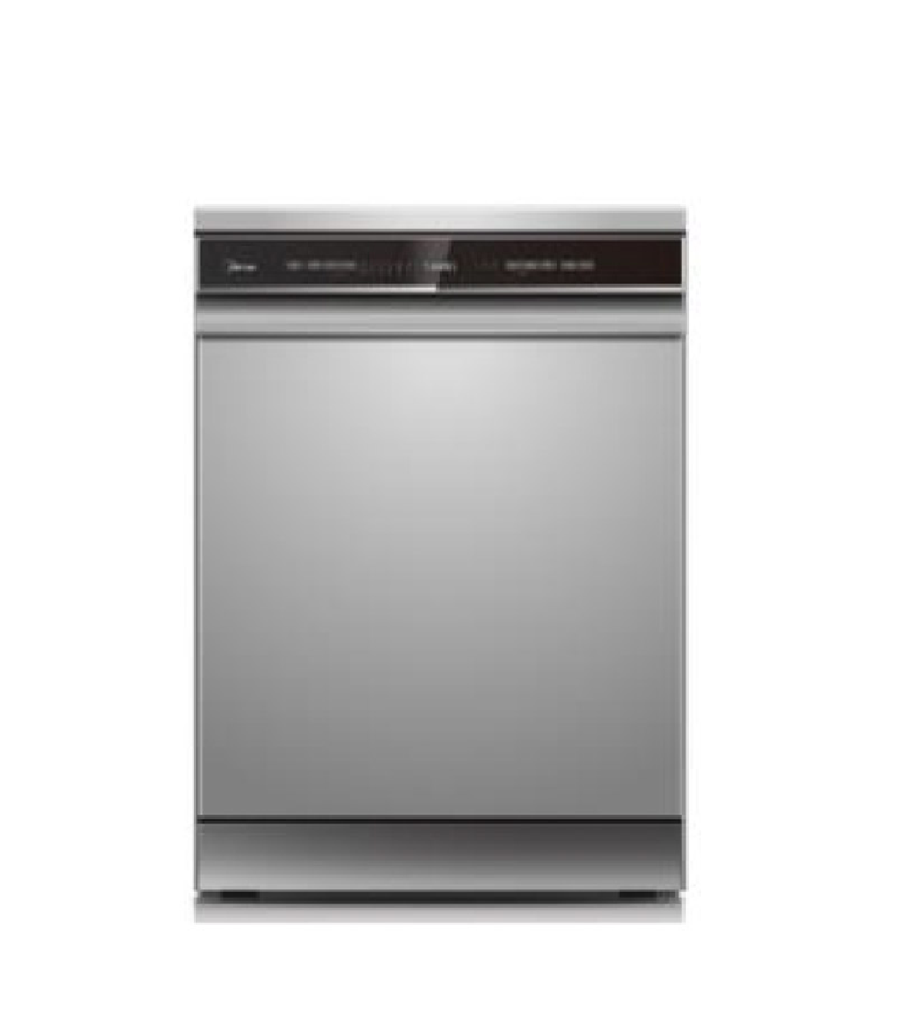Midea 15 Place Setting Dishwasher with 8 Wash Programs - Energy Efficient & Quiet, Grey - Perfect for Large Families & Entertaining Guests
