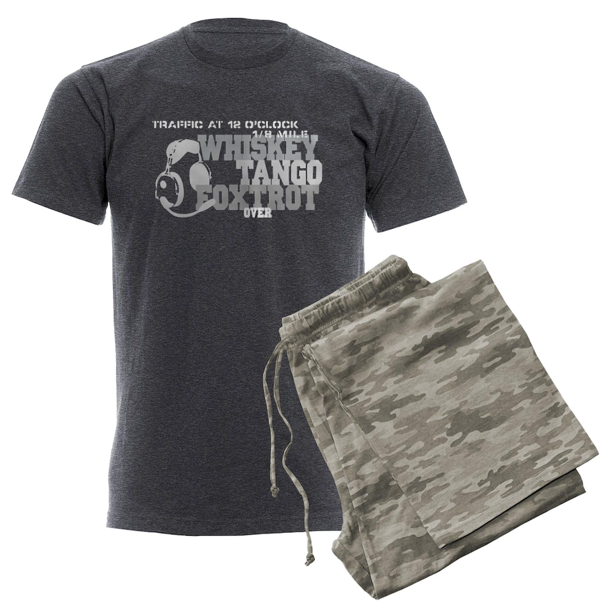 Aviation Humor Men's Charcoal Pajama Set - Funny Pilot & Airplane Themed Sleepwear for Men - Cozy Lounge Pajamas for Aviation Enthusiasts & Travel Lovers - Perfect for Sleepovers, Relaxing at Home & Gifts