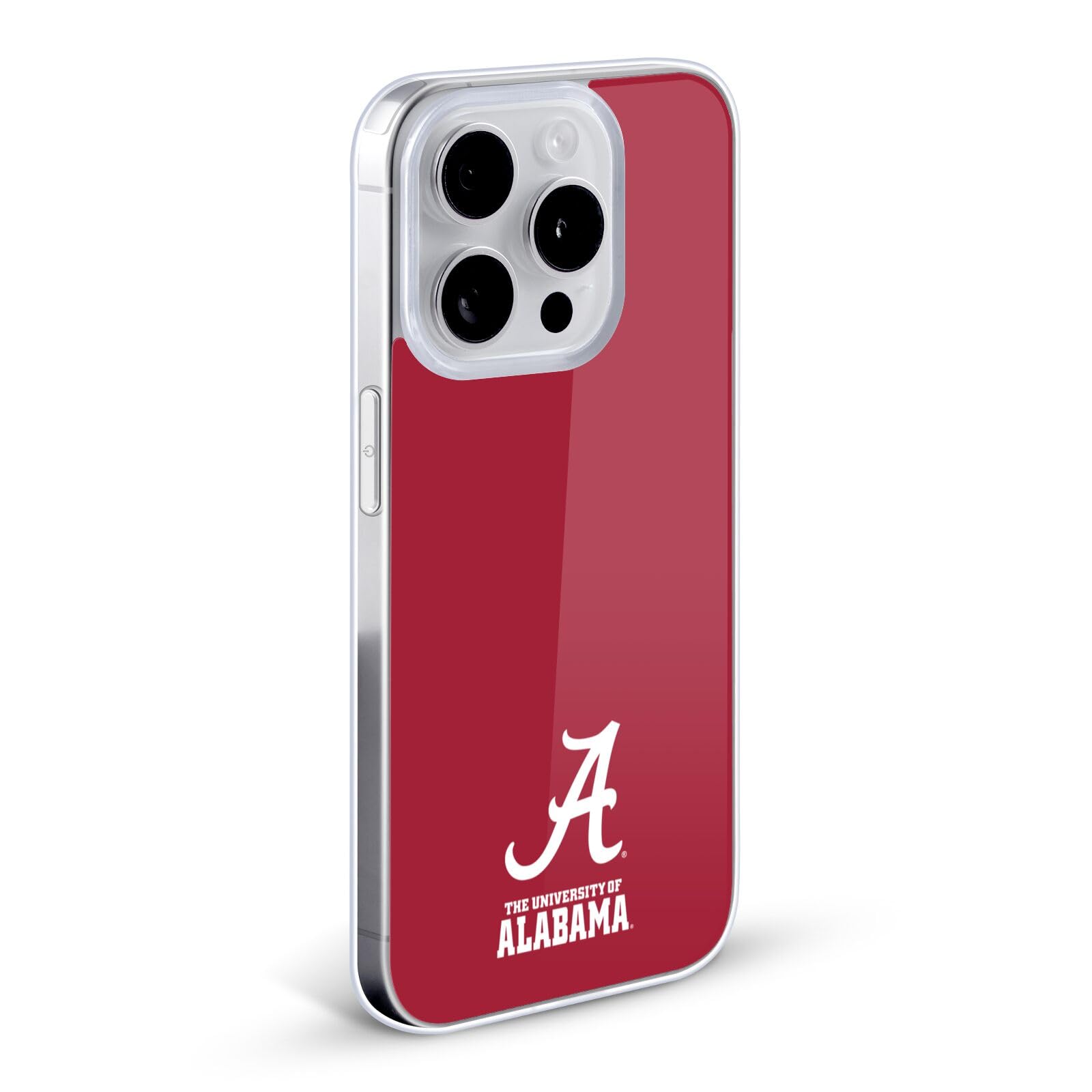 Official University of Alabama UA Logo Soft Gel Phone Case - Compatible with iPhone 11 Pro | Durable Protection & School Spirit | Perfect for Game Days, Campus Life & Alabama Fans