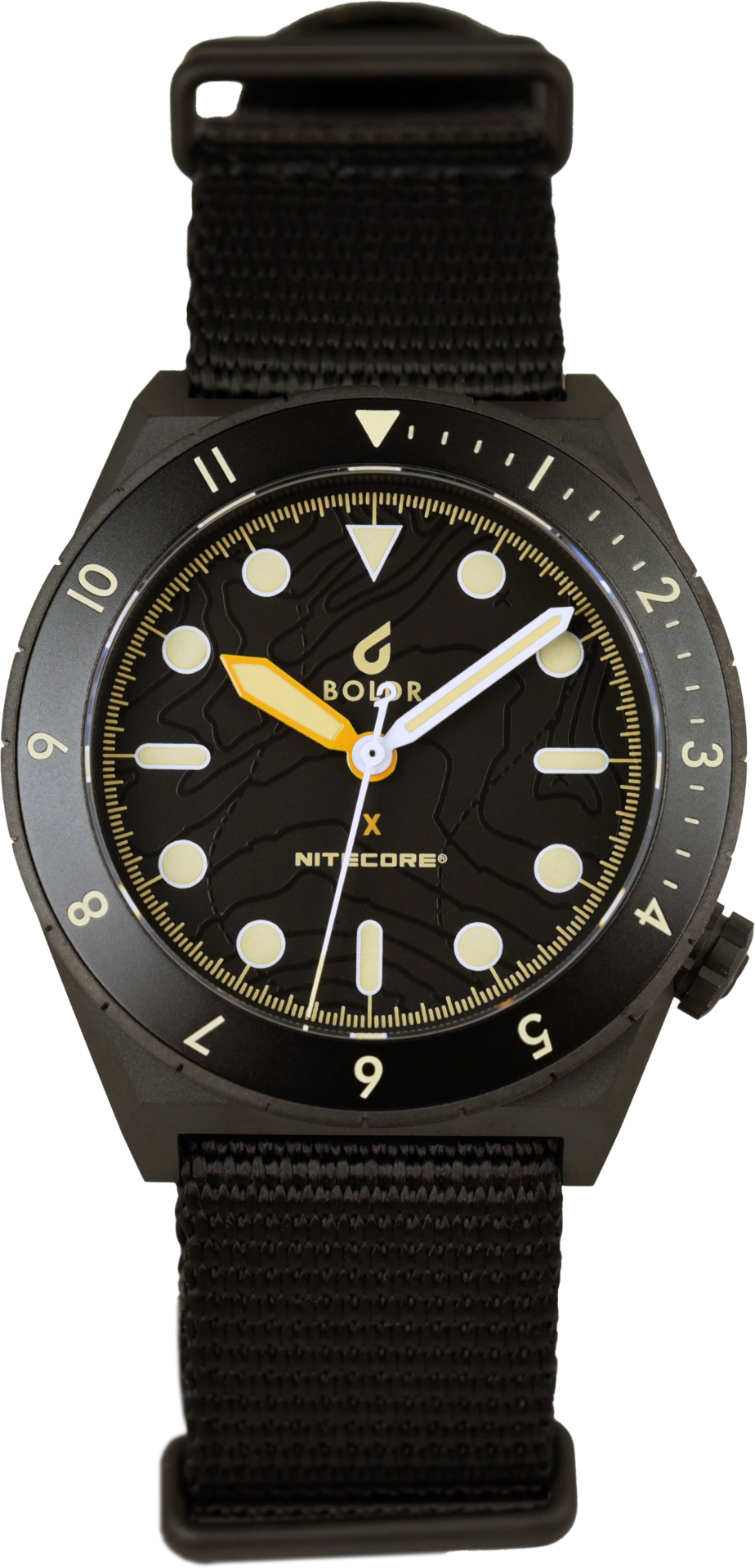BOLDR Venture The Kraken x Nitecore Durable Titanium Dive Watch with Luminous Hands - Pre-Owned | Perfect for Scuba Diving, Outdoor Adventures & Water Sports
