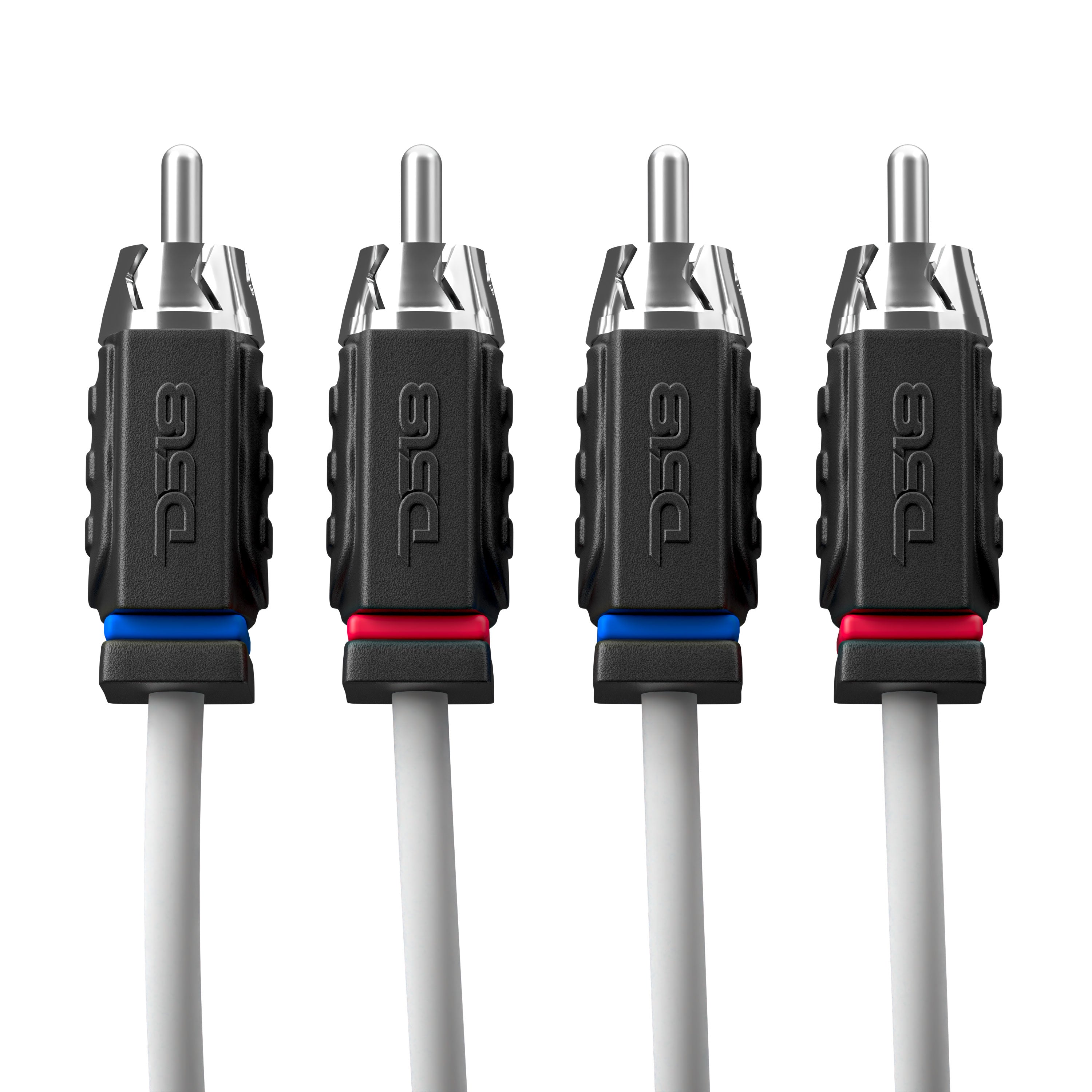 RCA Marine Grade Tinned 100% Copper OFC 3 Feet White Speaker Wire - Perfect for Boat Audio Systems, Marine Applications & Outdoor Sound Installations