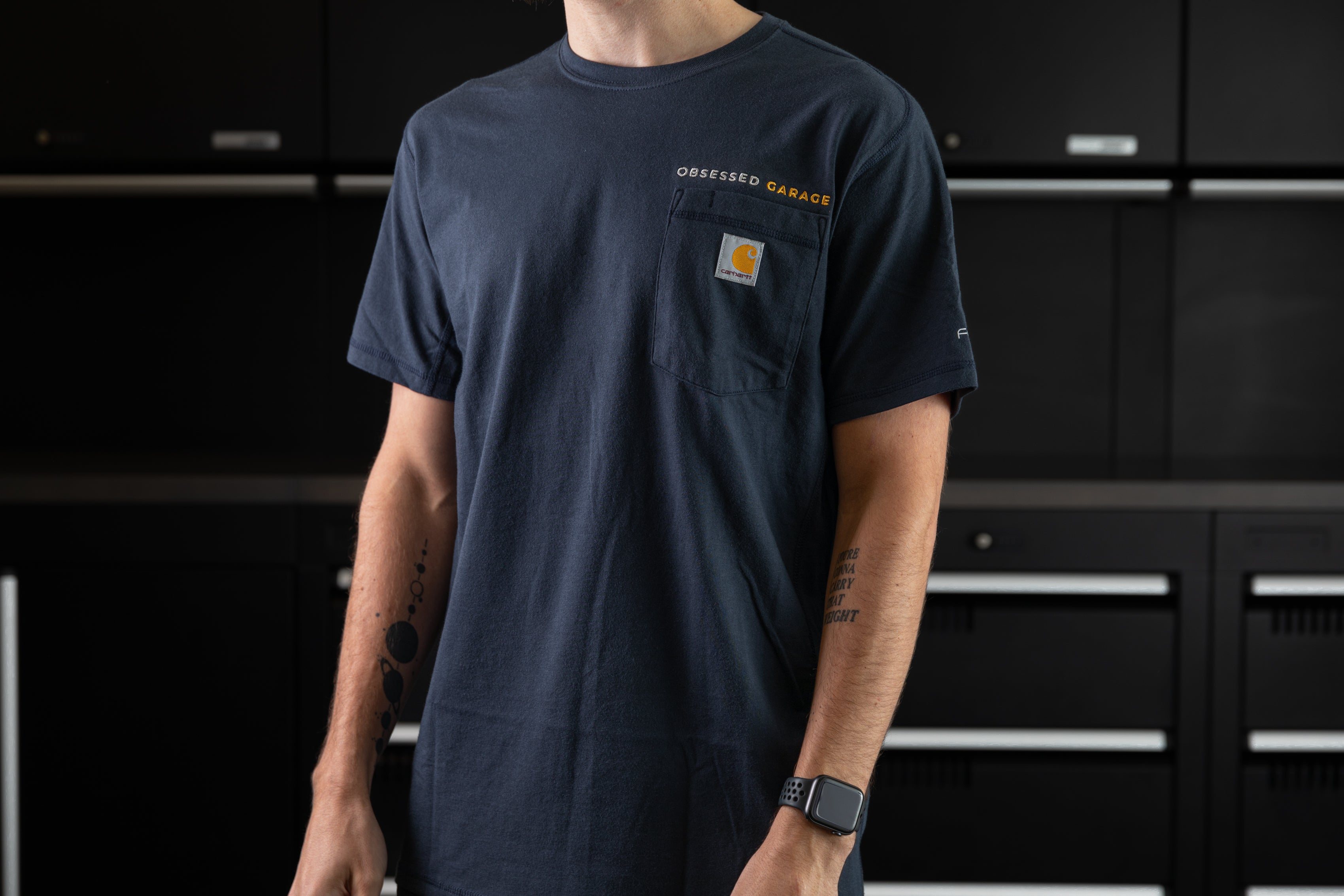 Carhartt Work Shirt for Men - Durable & Comfortable Flannel Shirt for Outdoor Work, Hiking, and Casual Wear