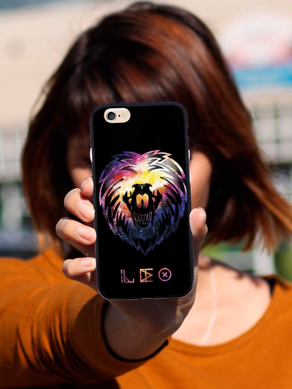 Inspired Cases - Premium 3D Textured Protective Phone Case Compatible with iPhone 11 Pro Max | Cosmic Zodiac Leo Design | Shockproof & Scratch-Resistant Cover for Everyday Use, Travel & Outdoor Activities
