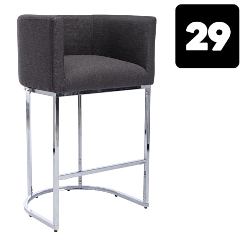 29inch Charcoal,chrome Base