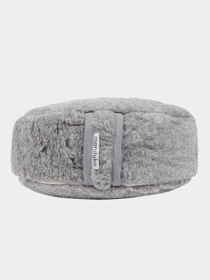 Manduka Premium Wool Meditation Cushion - Eco-Friendly Zafu Yoga Pillow for Comfortable Seated Meditation, Yoga & Mindfulness Practice at Home or Studio