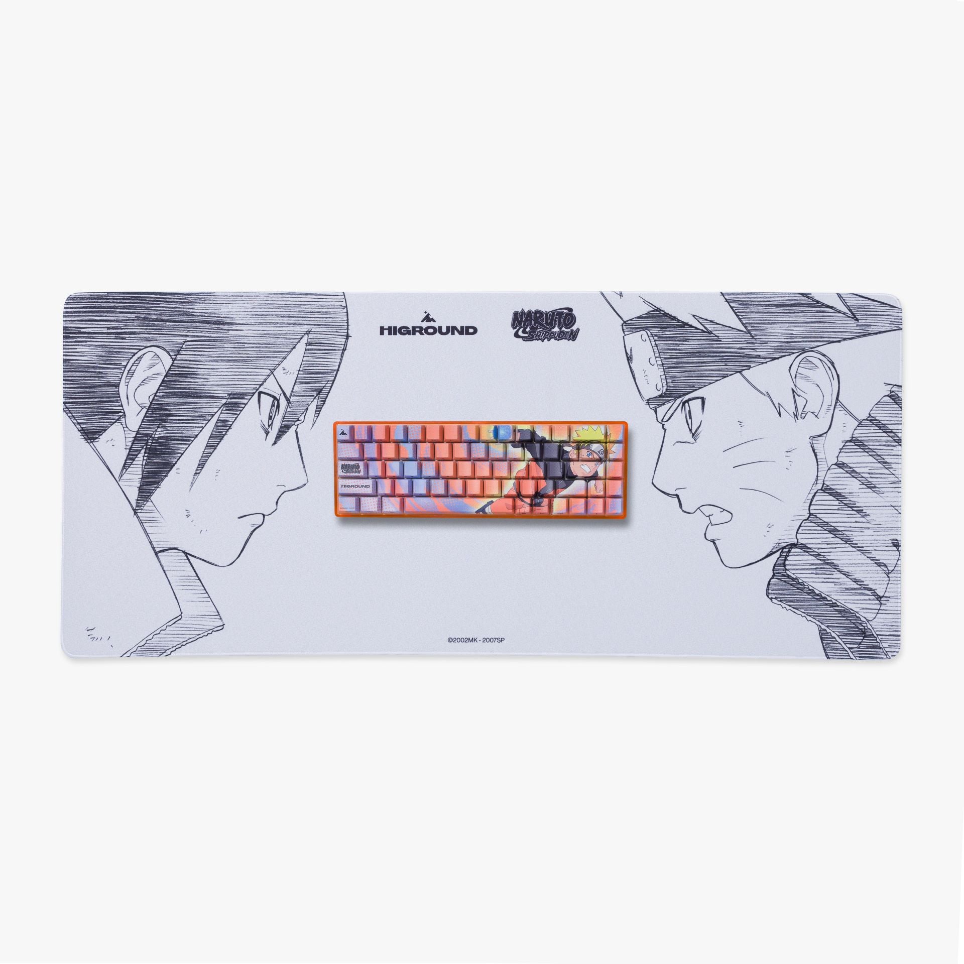 Naruto vs Sasuke XL Gaming Mouse Pad - Anime Themed Non-Slip Mousepad for PC & Laptop - Perfect for Gamers, Office Work, and Anime Fans