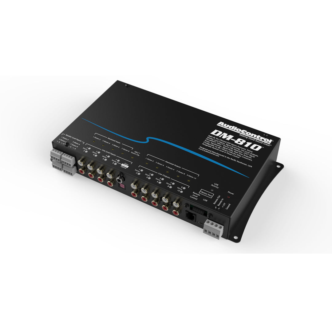 AudioControl DM 810 DSP Matrix Processor - 8 Input 10 Output Digital Signal Processor for Car Audio & Home Theater Systems | Perfect for Professional Installations & Custom Sound Setups