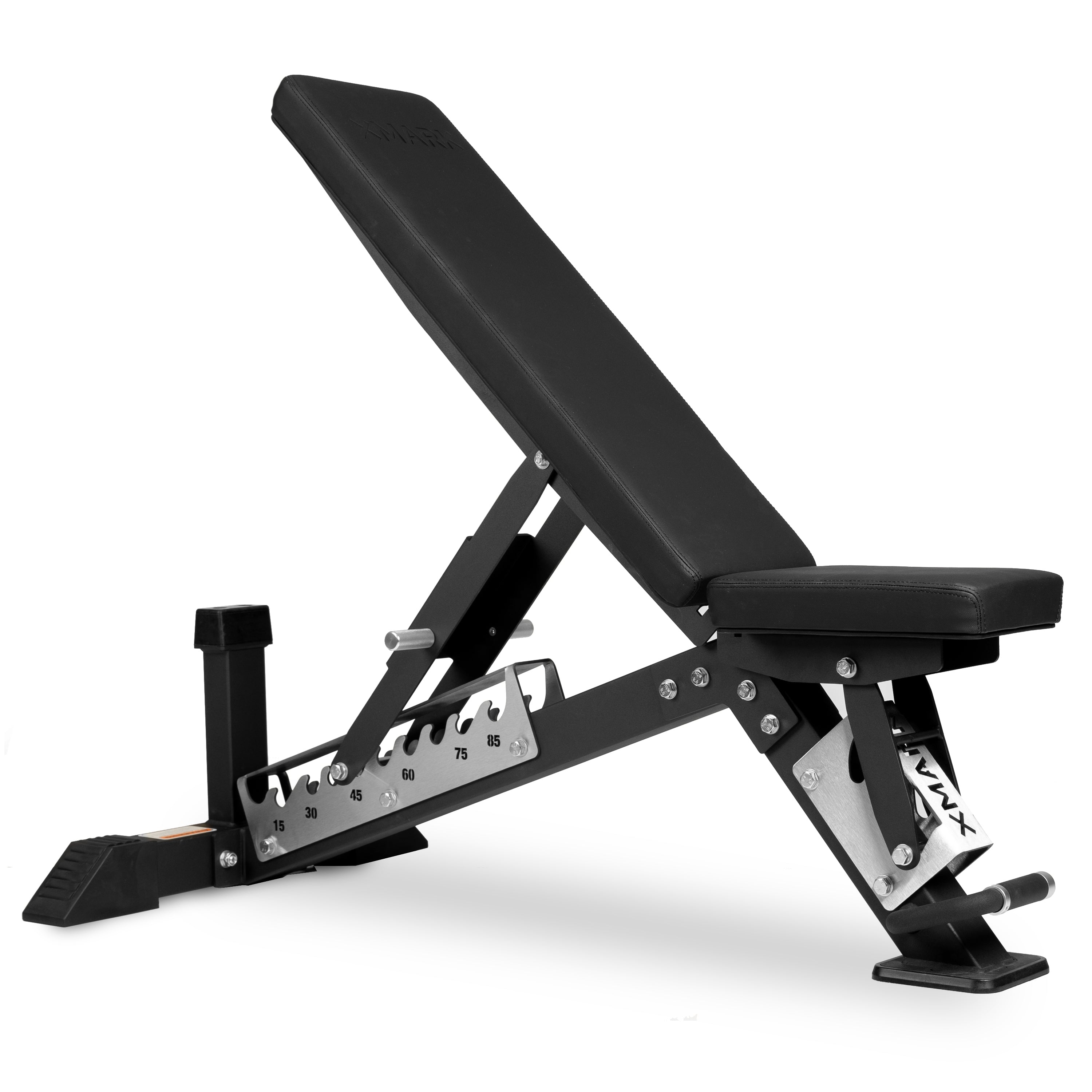 Viper Half Power Rack with J-Hooks & Weight Plates - Heavy Duty Home Gym Equipment for Strength Training & Weightlifting | Perfect for Garage, Basement & Home Workouts