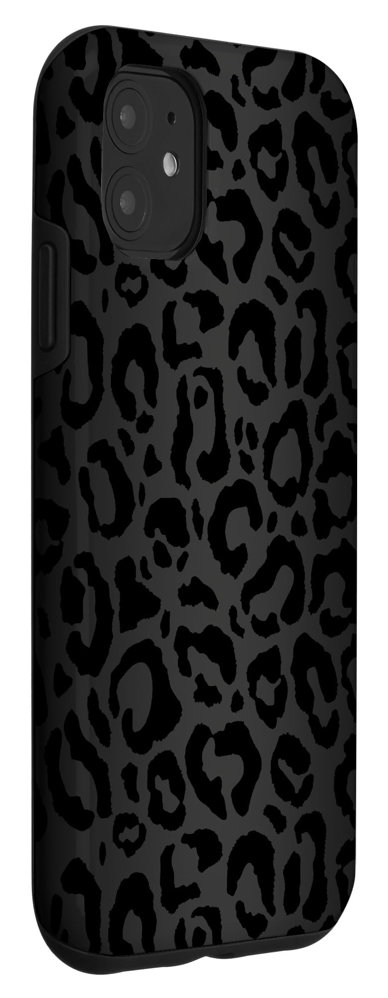 Premium iPhone 11 Case - Black Leopard Print & Cheetah Pattern Protective Cover | Trendy Fashion Accessory for Women & Men | Perfect for Daily Use, Travel & Outdoor Activities