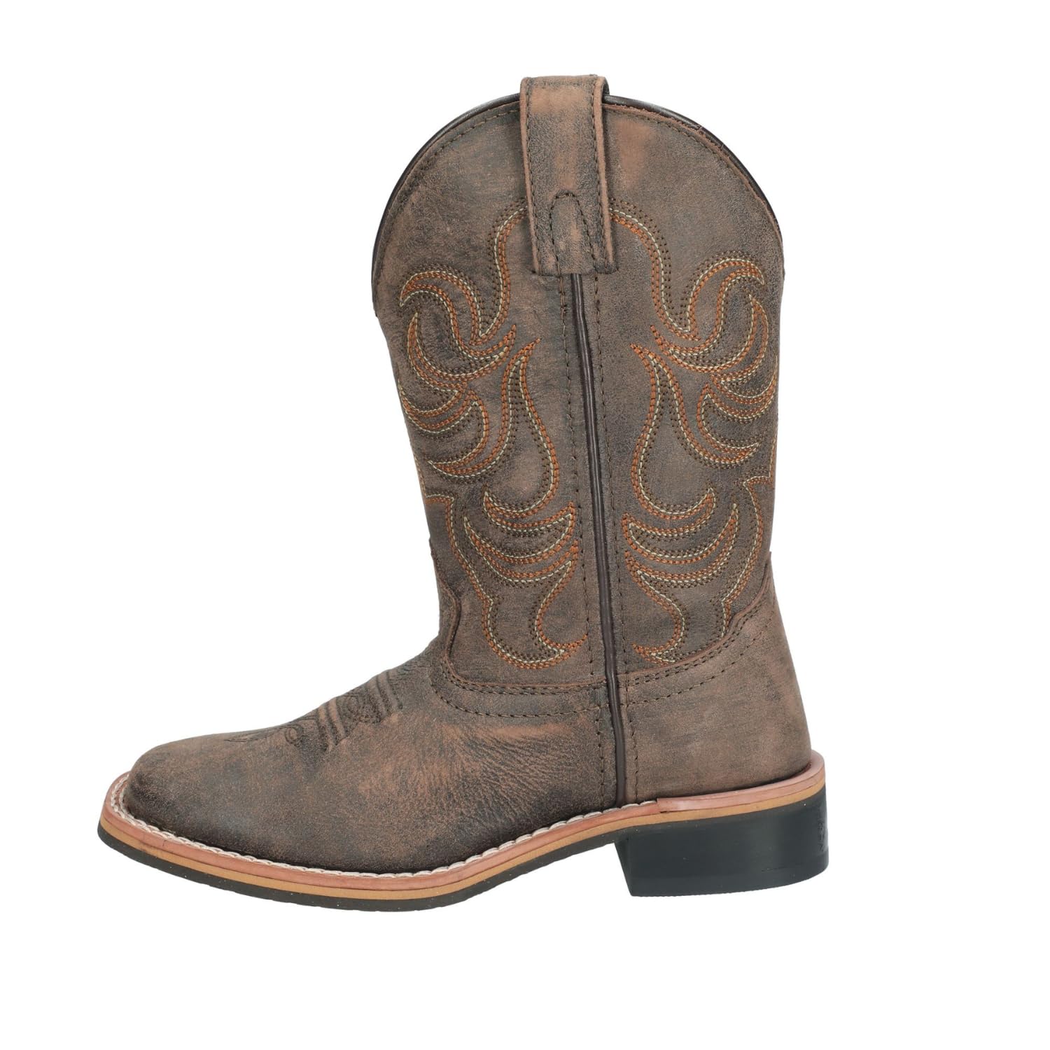 Smoky Mountain Boots Leroy Kids Western Boots - Authentic Leather Cowboy Boots for Boys & Girls | Perfect for Rodeo, Country Dance & Western Fashion