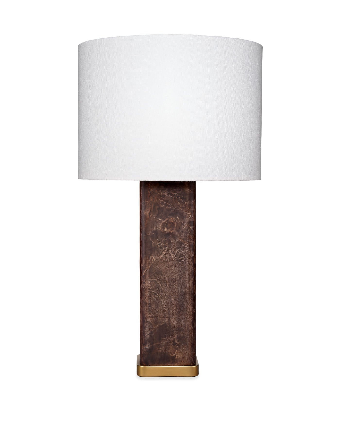 Preston Table Lamp - Modern Burl Wood Design for Bedroom, Living Room & Office - Stylish Lighting Decor