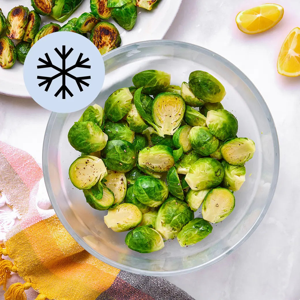 How to Microwave Frozen Brussels Sprouts - Quick & Easy Cooking Guide for Healthy Side Dishes | Perfect for Weeknight Dinners & Meal Prep