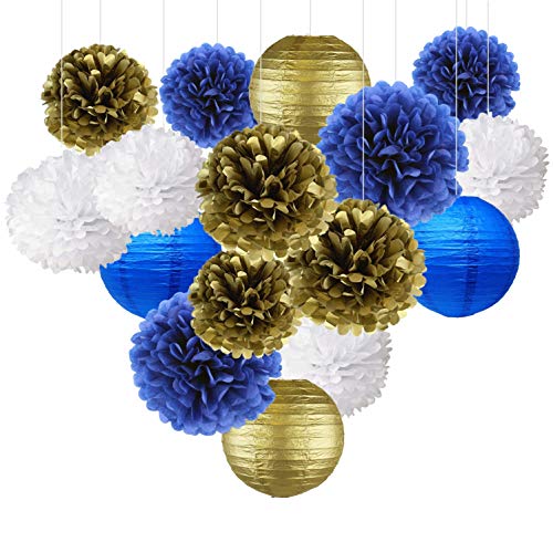 White-royal Blue-gold