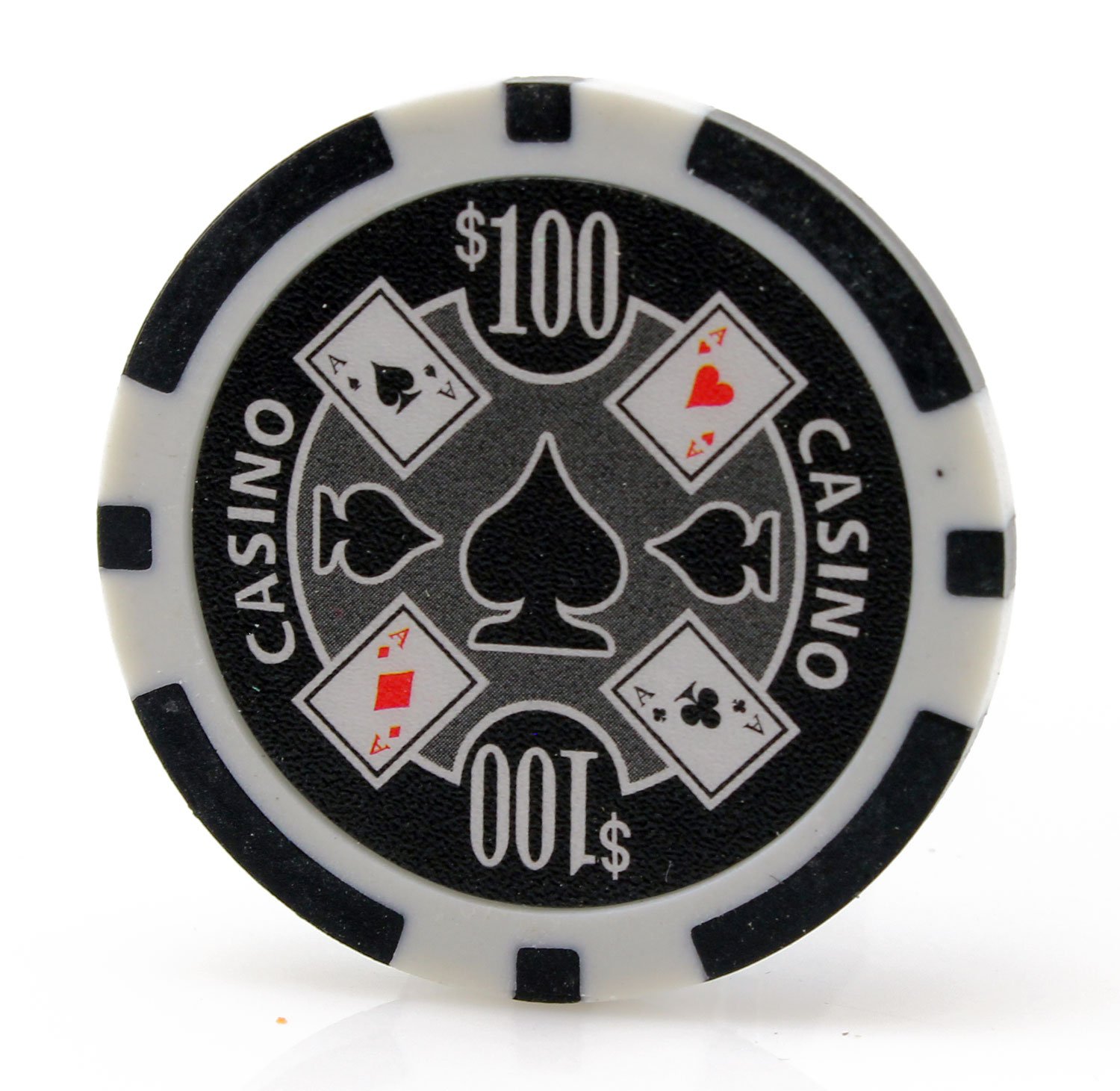 Versa Games Casino Chips 11.5g - 50 Pack (Multi-Color) for Poker & Blackjack