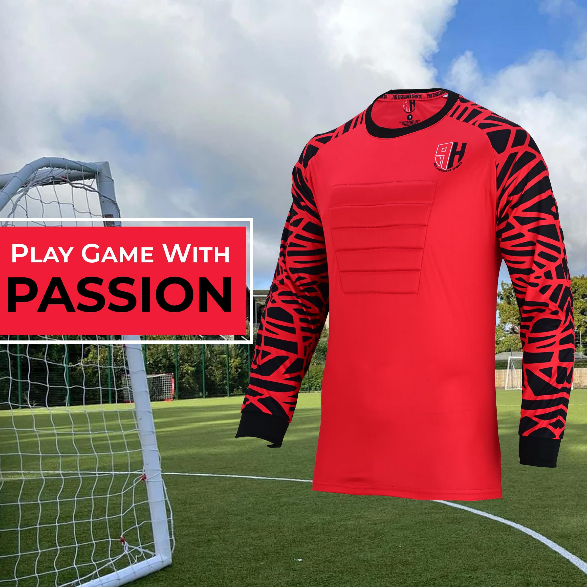 **Best Soccer Goalie Jerseys for Kids & Adults - Breathable Goalkeeper Jersey Shirt for Training & Matches - Perfect for Youth Leagues, Tournaments & Practice**