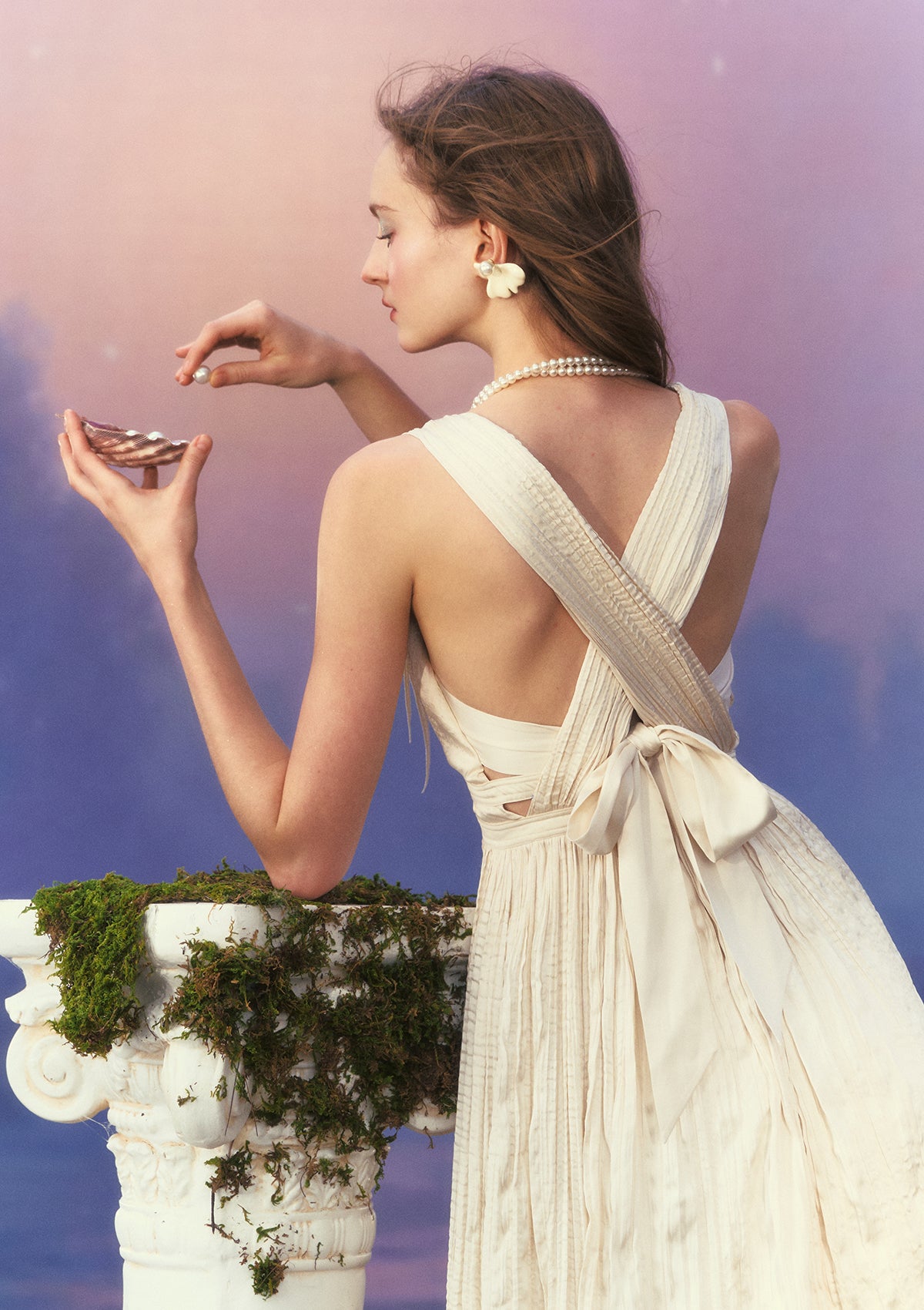 Wings of Athena Dress - Elegant Greek Goddess Maxi Dress for Women | Perfect for Weddings, Parties & Special Occasions