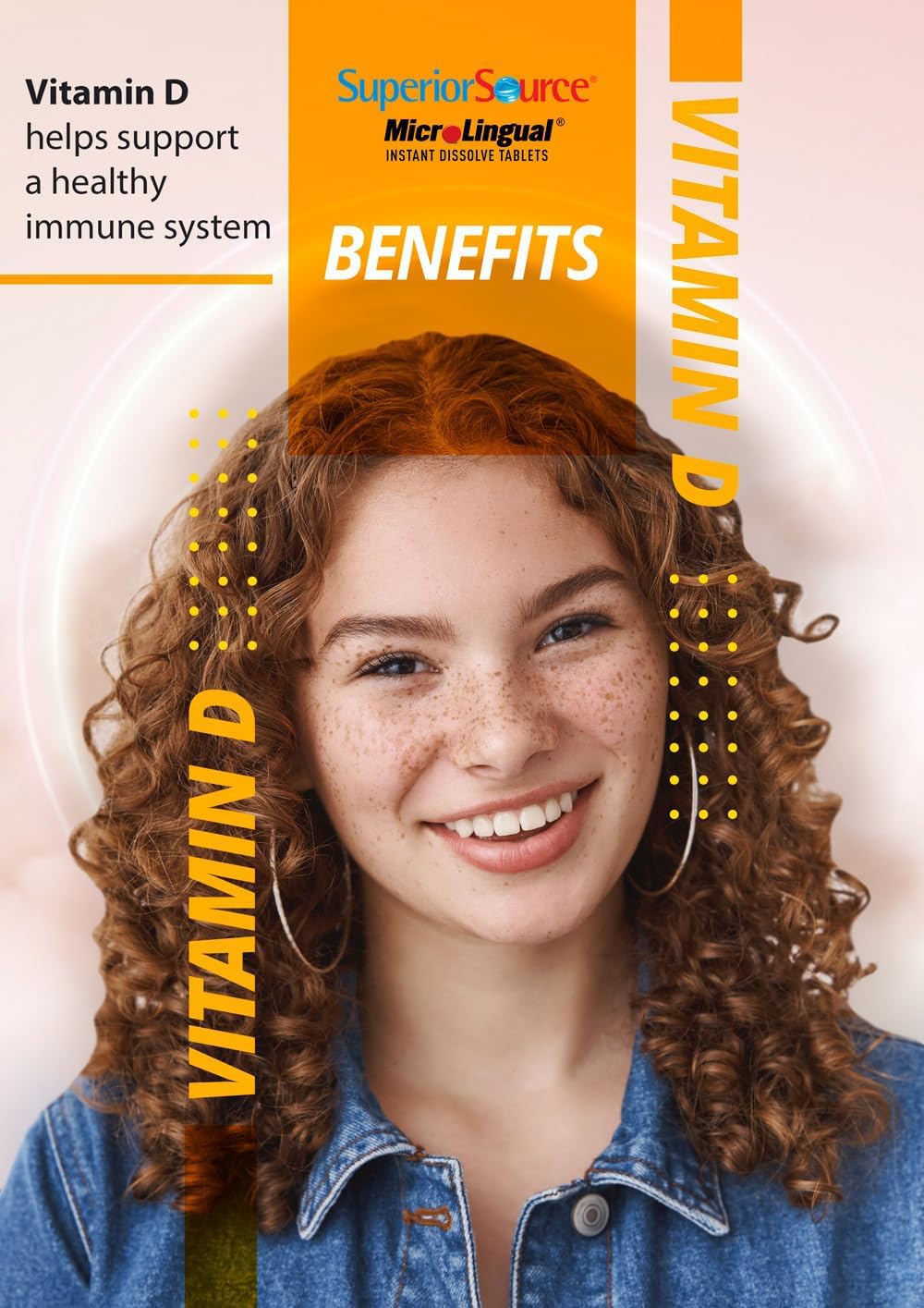 Superior Source Baby Vitamin D3 Drops - Immune System & Bone Health Support - Non-GMO Gluten-Free Supplement - 100 MicroLingual Fast Dissolve Tablets - For Newborns & Toddlers Daily Nutrition