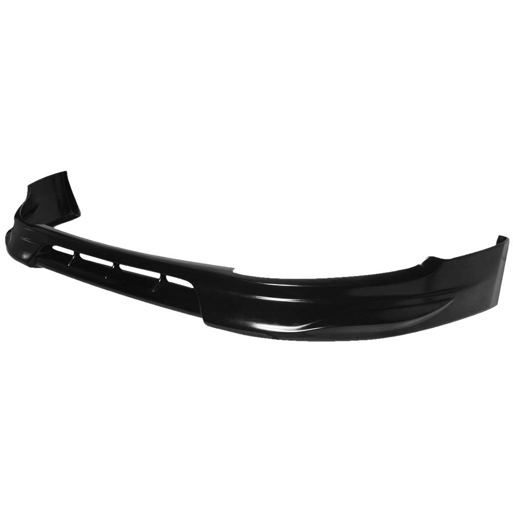 IKON MOTORSPORTS Front Bumper Lip Spoiler for 2010-2013 Kia Optima | DS Style PU Polyurethane Black Front Splitter | Enhances Aerodynamics & Sporty Look | Perfect for Car Enthusiasts & Street Racing