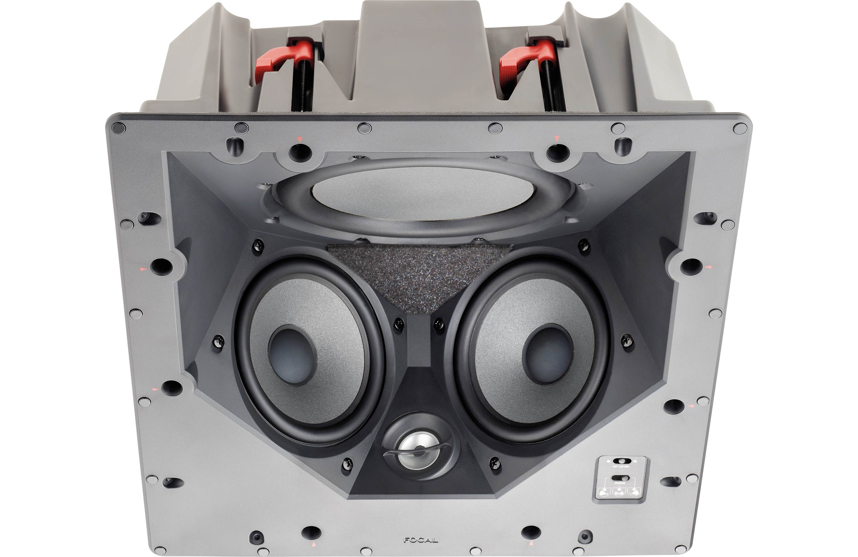 Focal 100 ICLCR 5-Inch In-Ceiling 2-Way Loudspeaker with Built-in Back Box - Premium Home Theater & Surround Sound System for Living Room, Bedroom, or Office (Single Speaker)