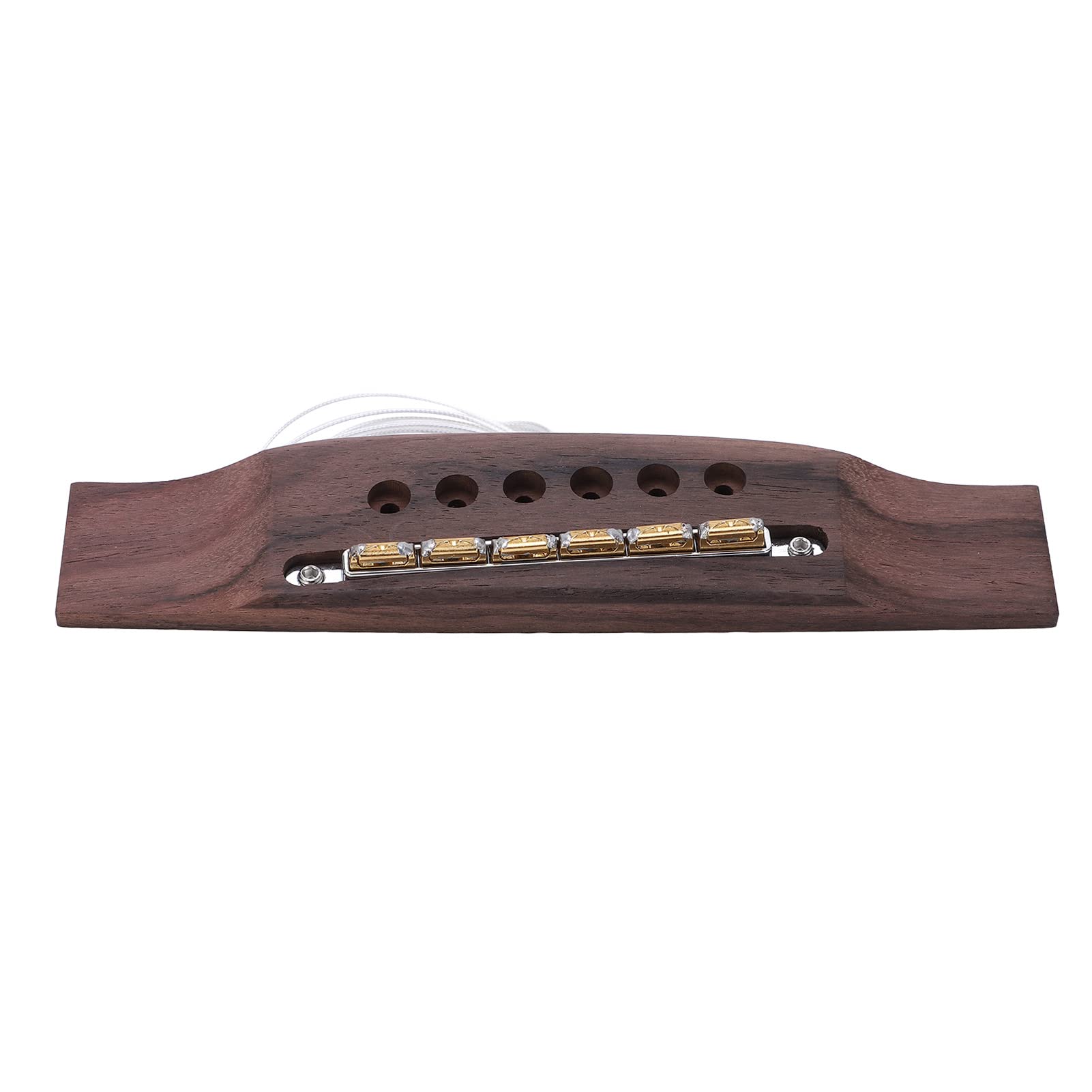 Astibym Piezo Pickup for Acoustic Guitar - Removable Rosewood Grainy Sound Pickup with Unobtrusive Design | Perfect for Live Performances & Studio Recording