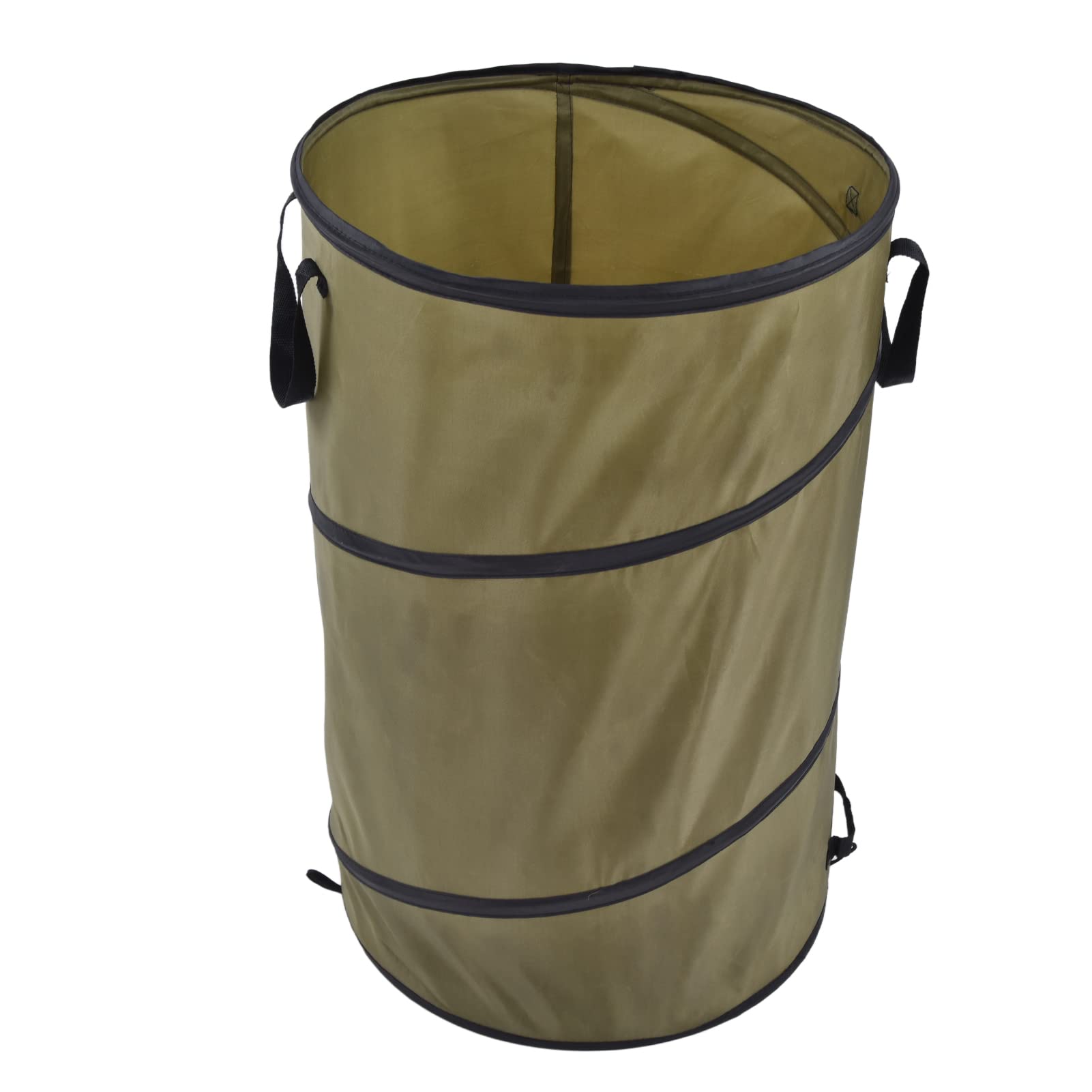 Syuanmuer 113L Collapsible Trash Can - 30 Gallon Foldable Garbage Bin for Camping, Outdoor, Gardening & Home Storage - Heavy Duty Waste Bag with Handles - Perfect for Picnics, Backyard, RV Trips & Household Use