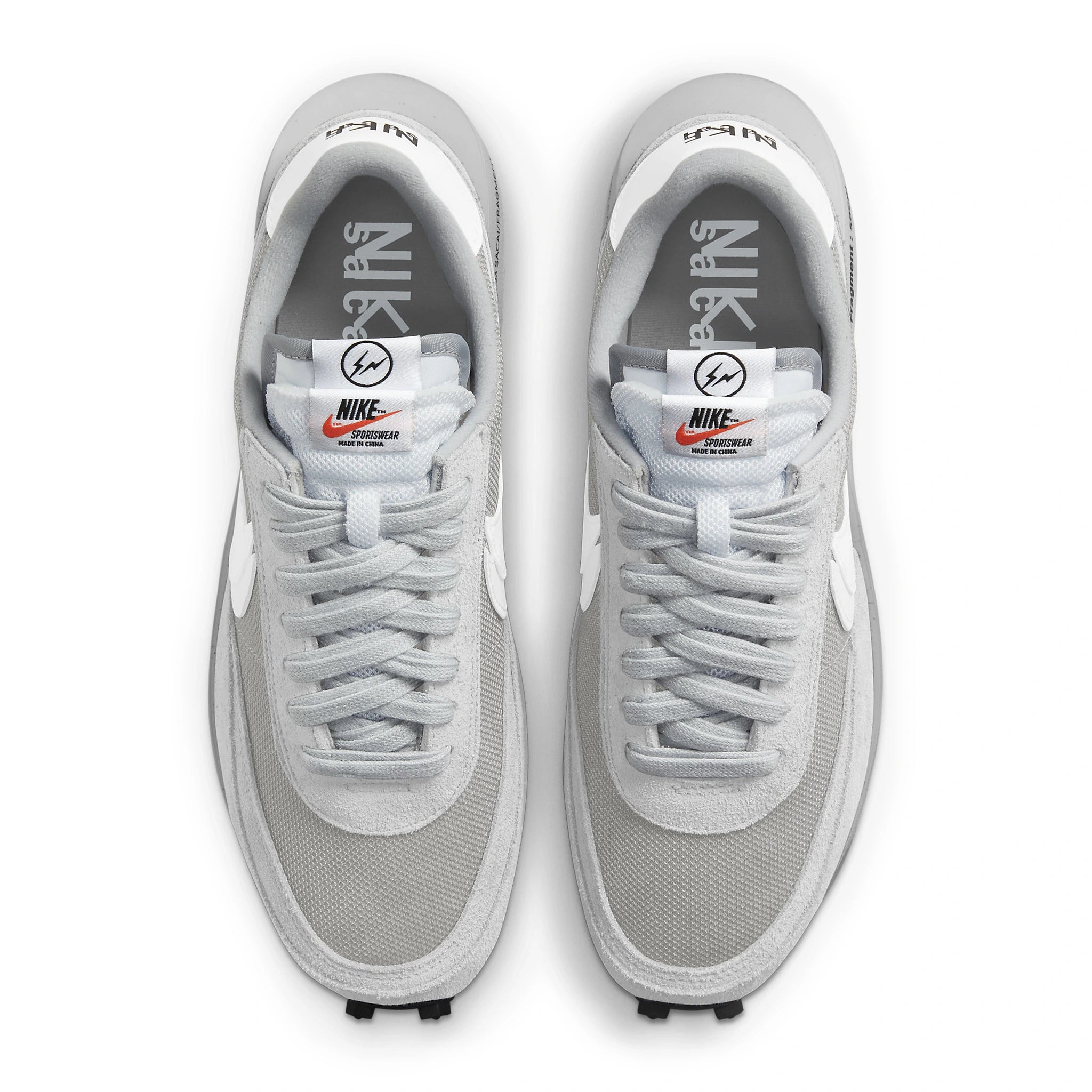 Nike x Sacai LD Waffle SF Fragment Grey Sneakers - Men's & Women's Fashion Running Shoes for Casual Wear & Street Style