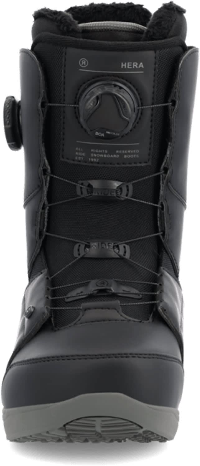 Ride Hera Women's Snowboard Boots - Black Size 7.5 | Waterproof Winter Sports Boots for Snowboarding & Skiing | Comfortable & Durable Design for Outdoor Adventures