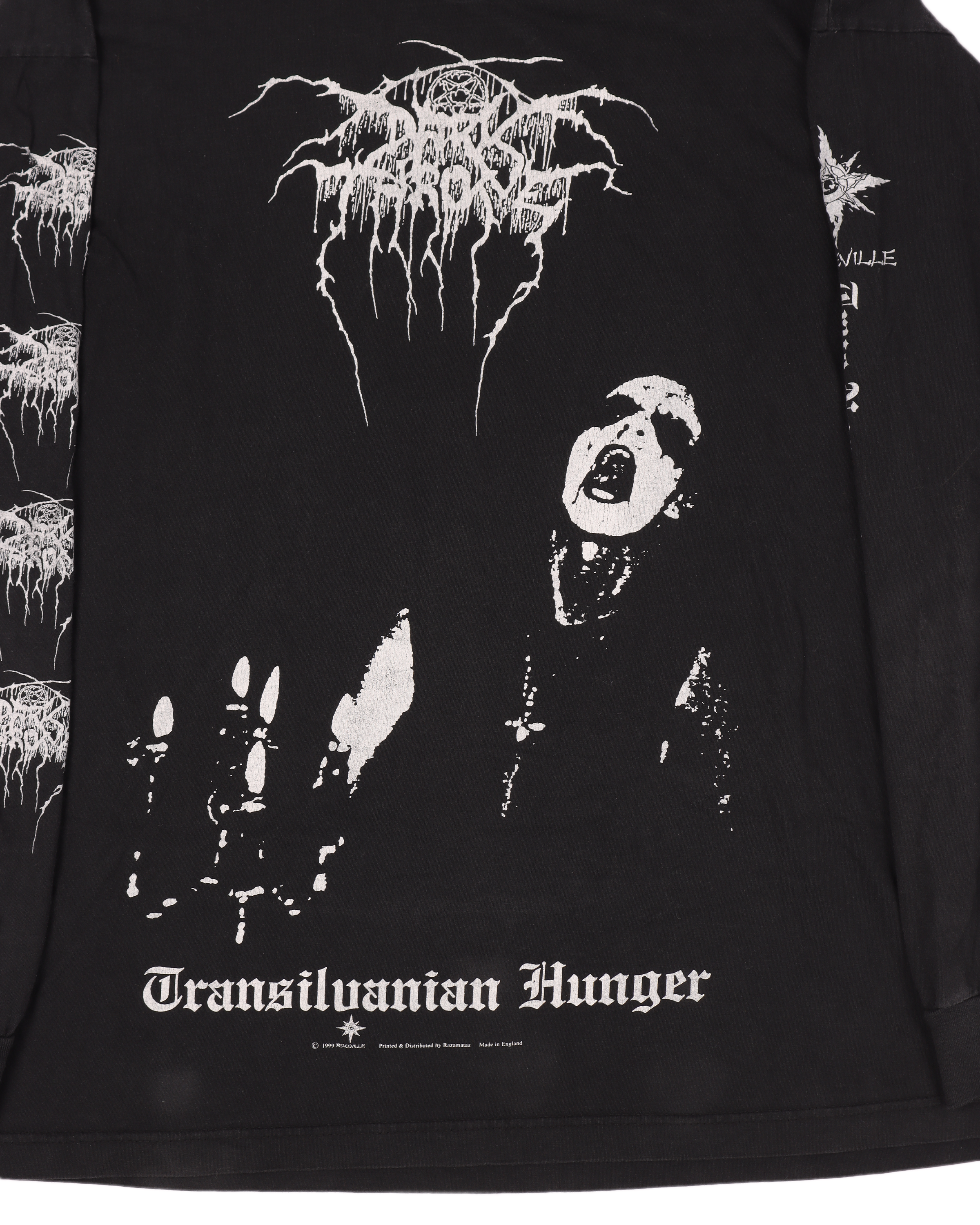 Darkthrone Transilvanian Hunger 1999 Black Metal Band Long Sleeve T-Shirt | Vintage Music Tee for Concerts & Metal Fans