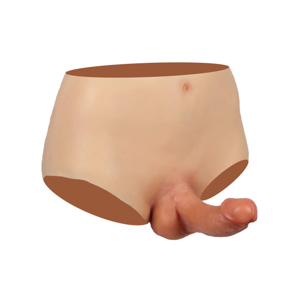 5 Inch Realistic Silicone Dildo Panties - Strapless Strap-On for Women, Lesbian Couples & Solo Play | Soft Flexible Penis Toy for BDSM, Roleplay & Masturbation | Waterproof & Body-Safe Adult Sex Toy