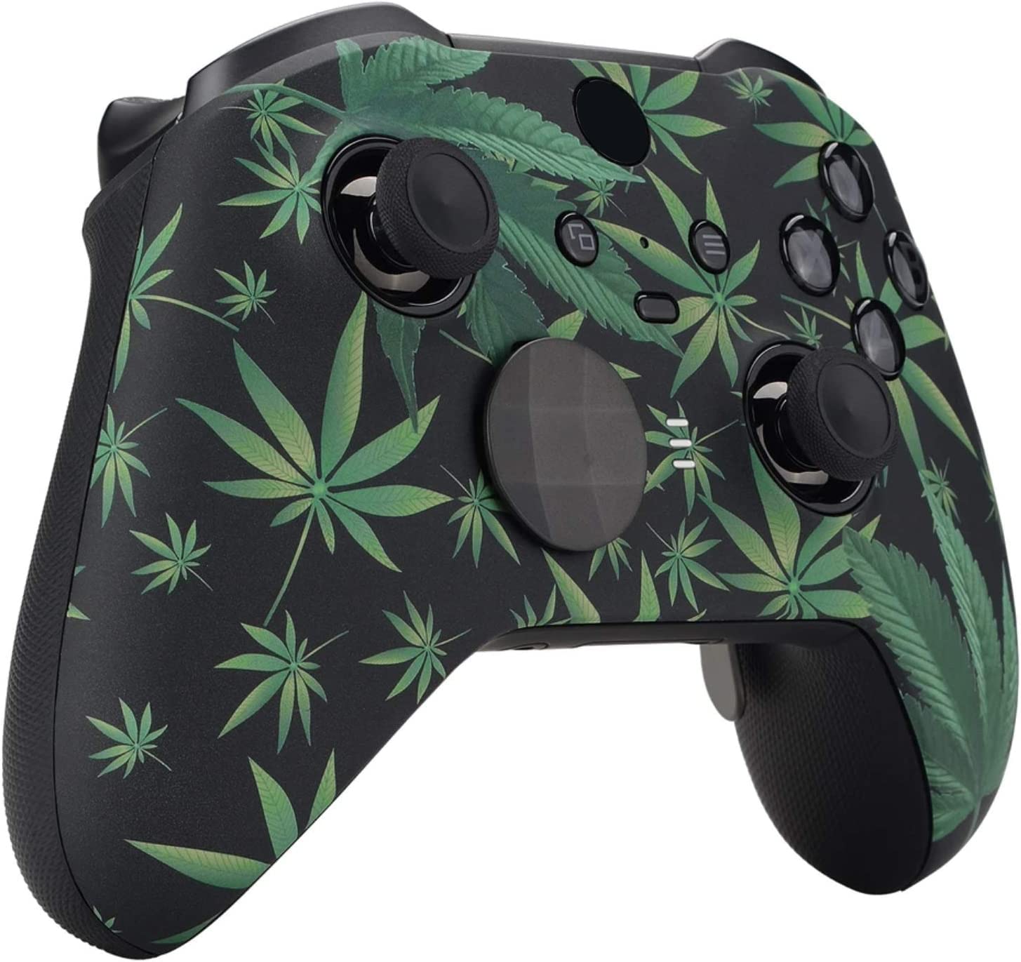 Elite Series 2 Custom Xbox Controller - Compatible with Xbox One, Series X & S - Premium Gaming Accessory for Competitive Play & Streaming (Weeds Design)