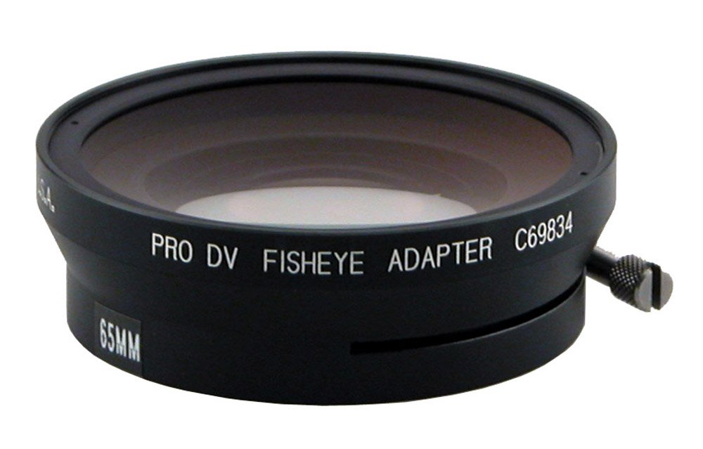 Century Fisheye Lens Adapter 65mm Clamp-On for DSLR & Mirrorless Cameras - Wide Angle Photography, Vlogging, Action Sports & Creative Filmmaking