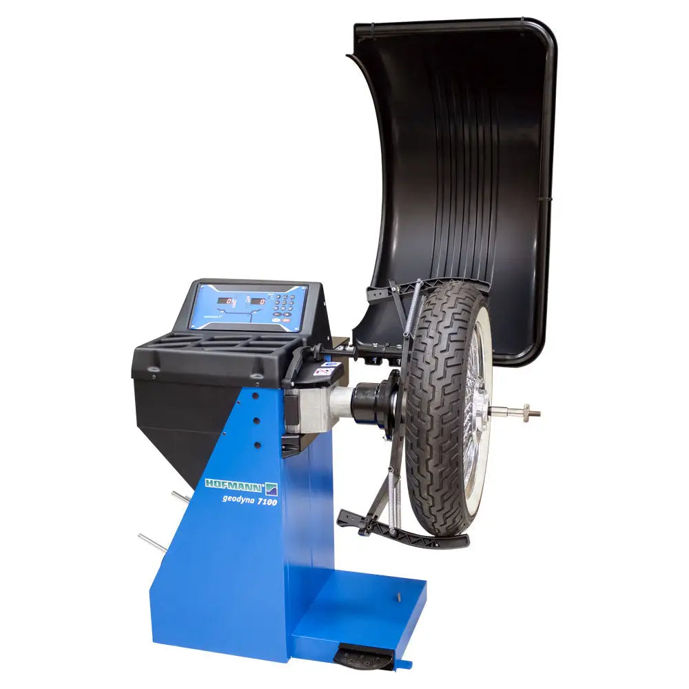 Hofmann Geodyna 7100M Professional Motorcycle Wheel Balancer - Perfect for Motorcycle Repair Shops & DIY Enthusiasts